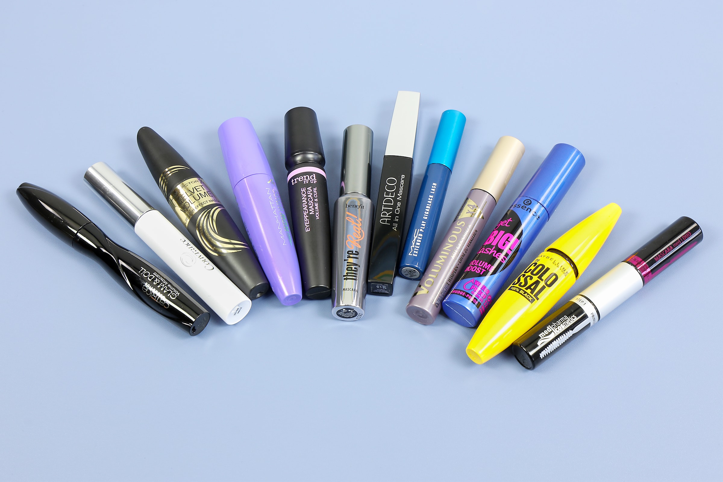 Die beste Mascara 580 Mascara Test: Mascara Gruppenfoto