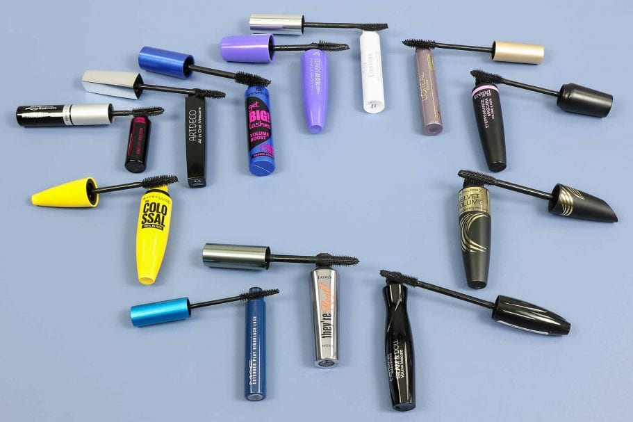 Die beste Mascara 228 Mascara Test: Mascara Gruppenfoto