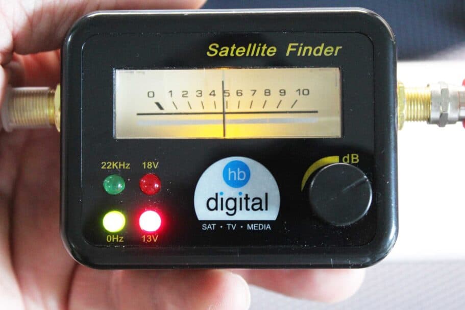 Der beste Satfinder 109 Satfinder Test: Test Satfinder Hbdigital Sf777g 01