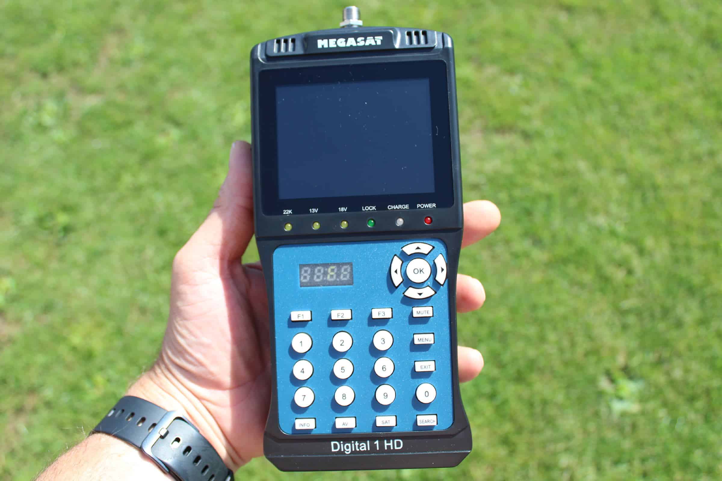 Satfinder Test: Test Satfinder Megasat Digital1hd 01