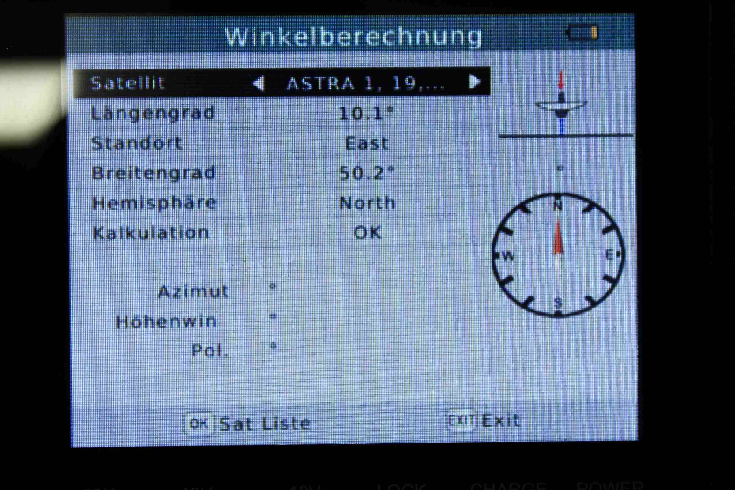 Der beste Satfinder 128 Satfinder Test: Test Satfinder Megasat Digital1hd 08