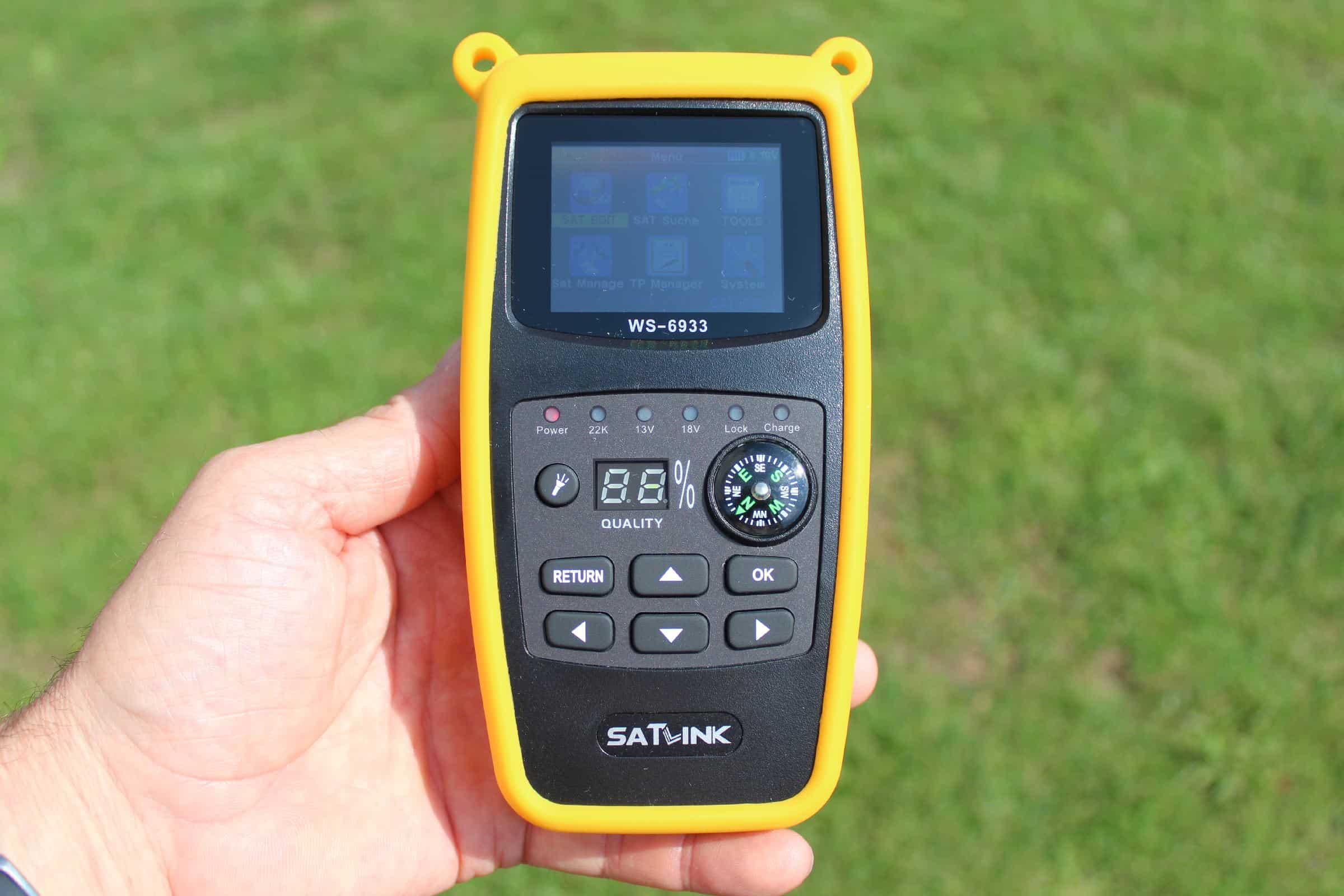 Satfinder Test: Test Satfinder Satlink Ws6933 01