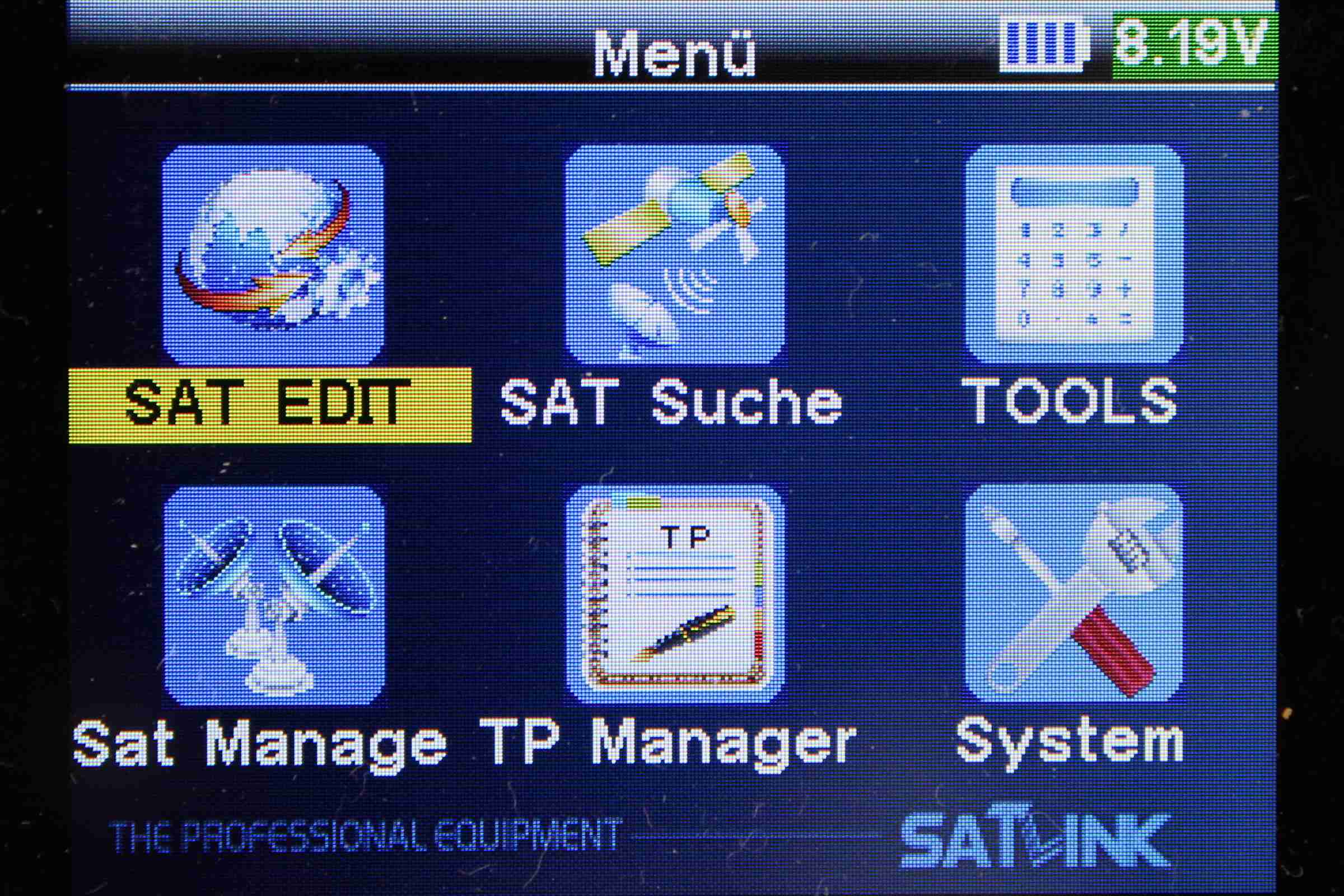 Der beste Satfinder 98 Satfinder Test: Test Satfinder Satlink Ws6933 05