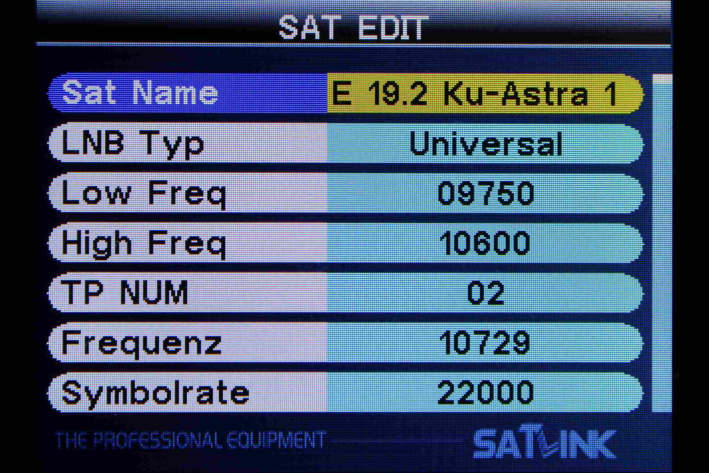 Der beste Satfinder 104 Satfinder Test: Test Satfinder Satlink Ws6933 11