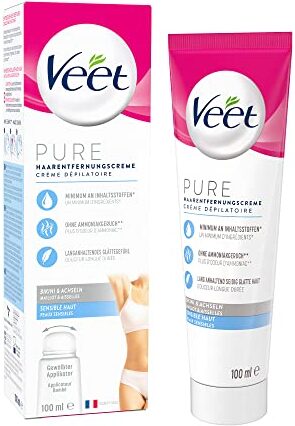 Die beste Enthaarungscreme 94 Test Enthaarungscreme: Veet Haarentfernunscreme Bikini & Achseln