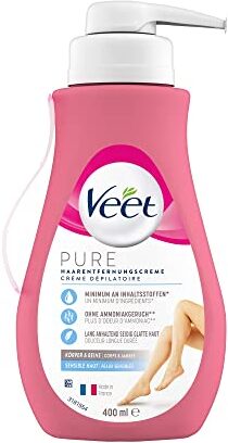 Die beste Enthaarungscreme 91 Test Enthaarungscreme: Veet Sensitive Enthaarungscreme