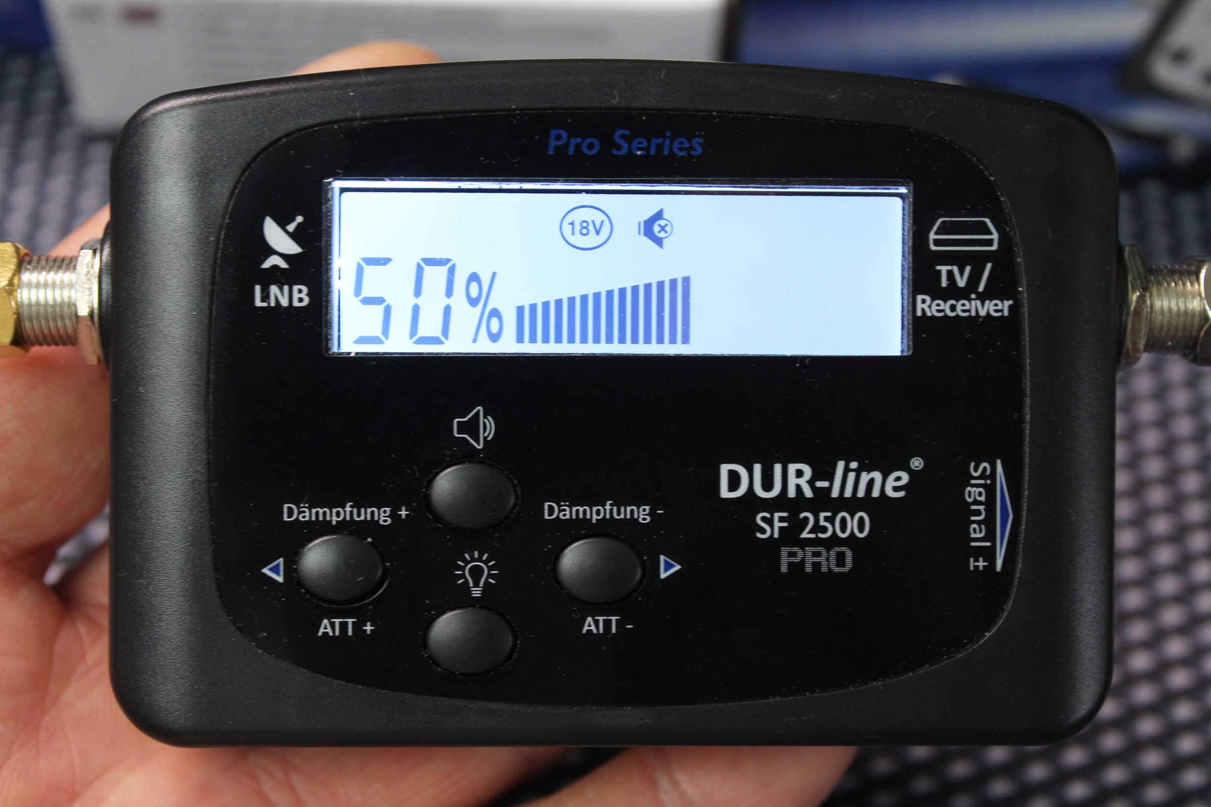 Der beste Satfinder 135 Satfinder Test: Test Satfinder Durline Sf2500pro 1