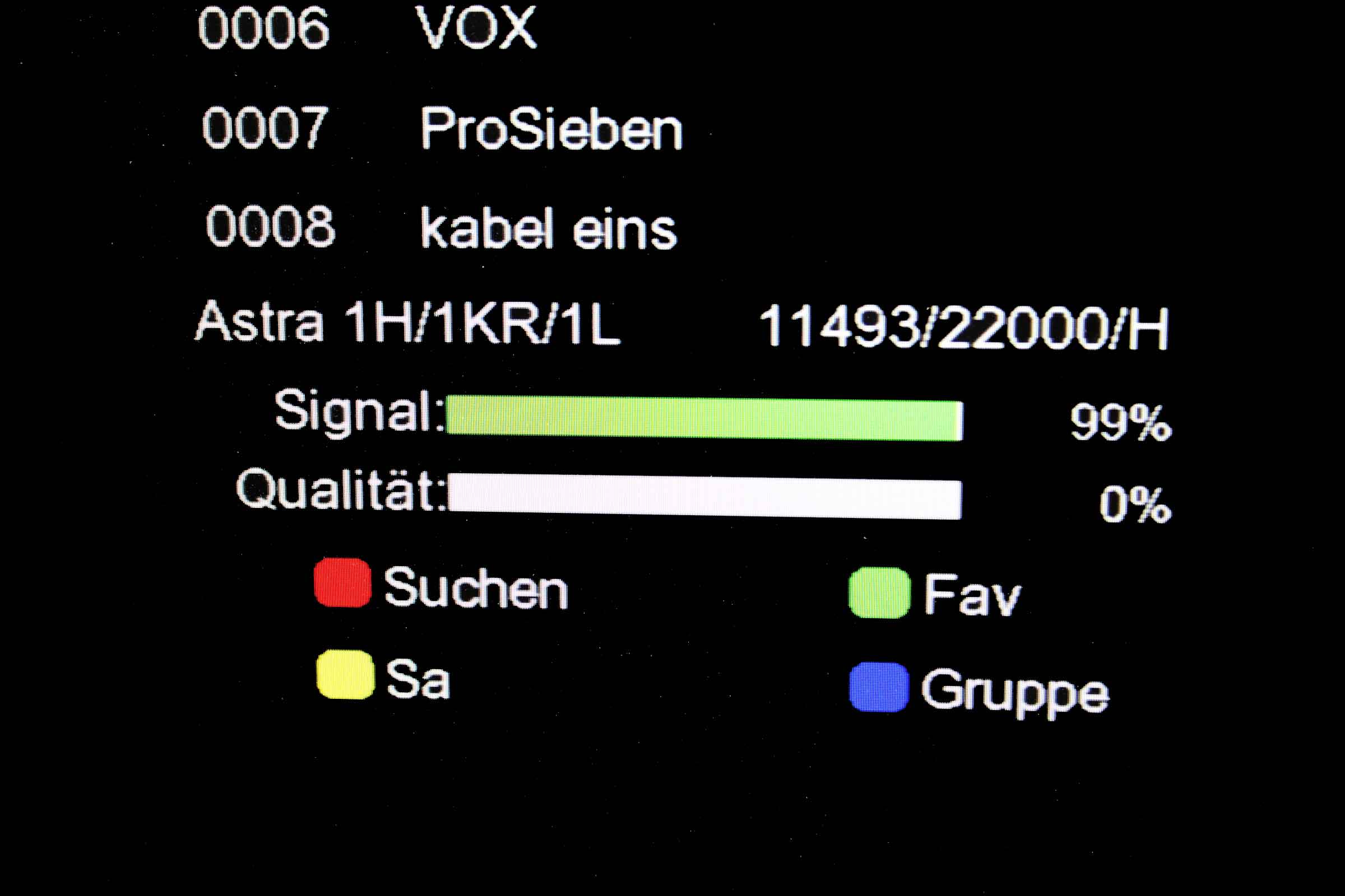 Der beste Satfinder 137 Satfinder Test: Test Satfinder Durline Sf2500pro 2