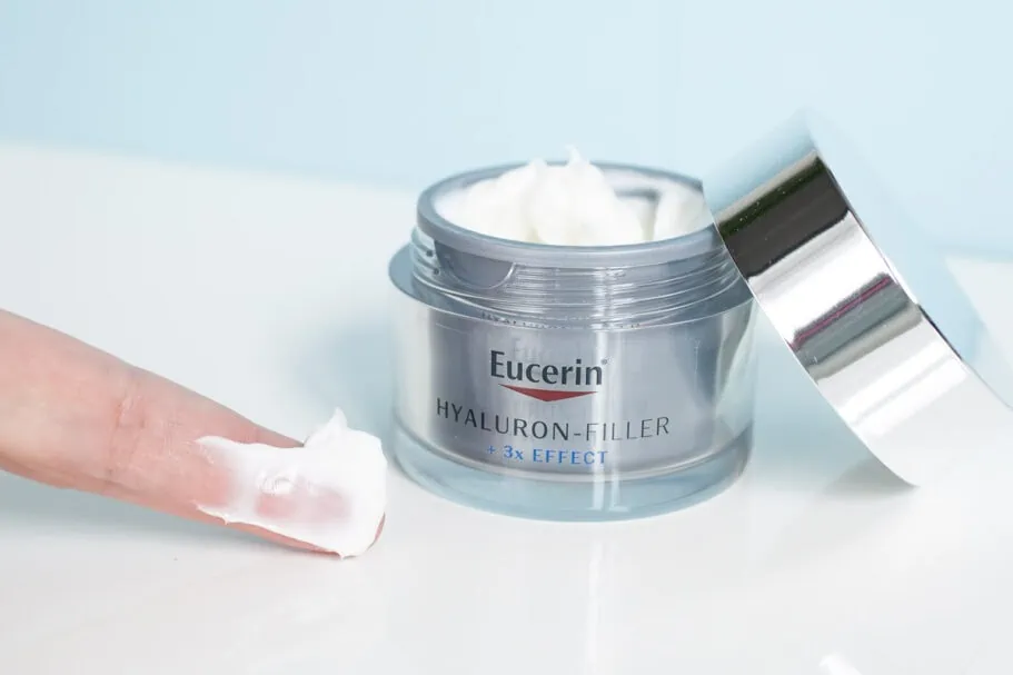 Antifaltencreme Test: Eucerin Anti Age Hyaluron Filler + 3x Effect Nacht