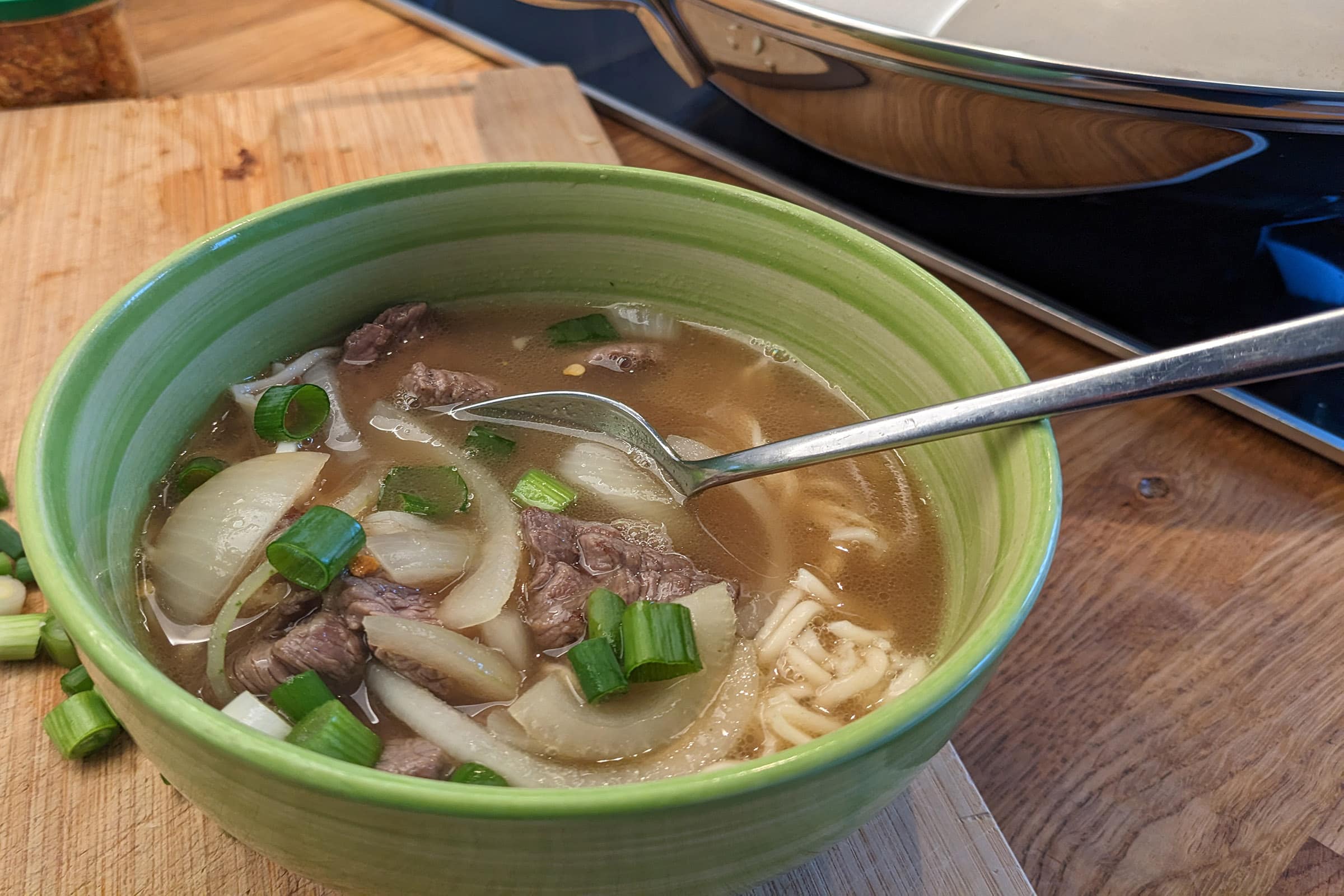 Die beste Wokpfanne 152 Test: Suppe Im Zwillingswok