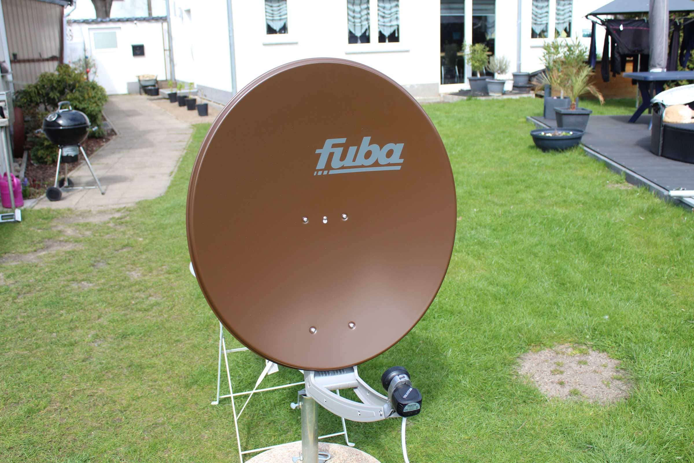 Satellitensch&uuml;ssel Test: Test Satellitenschuessel Fuba Daa780b