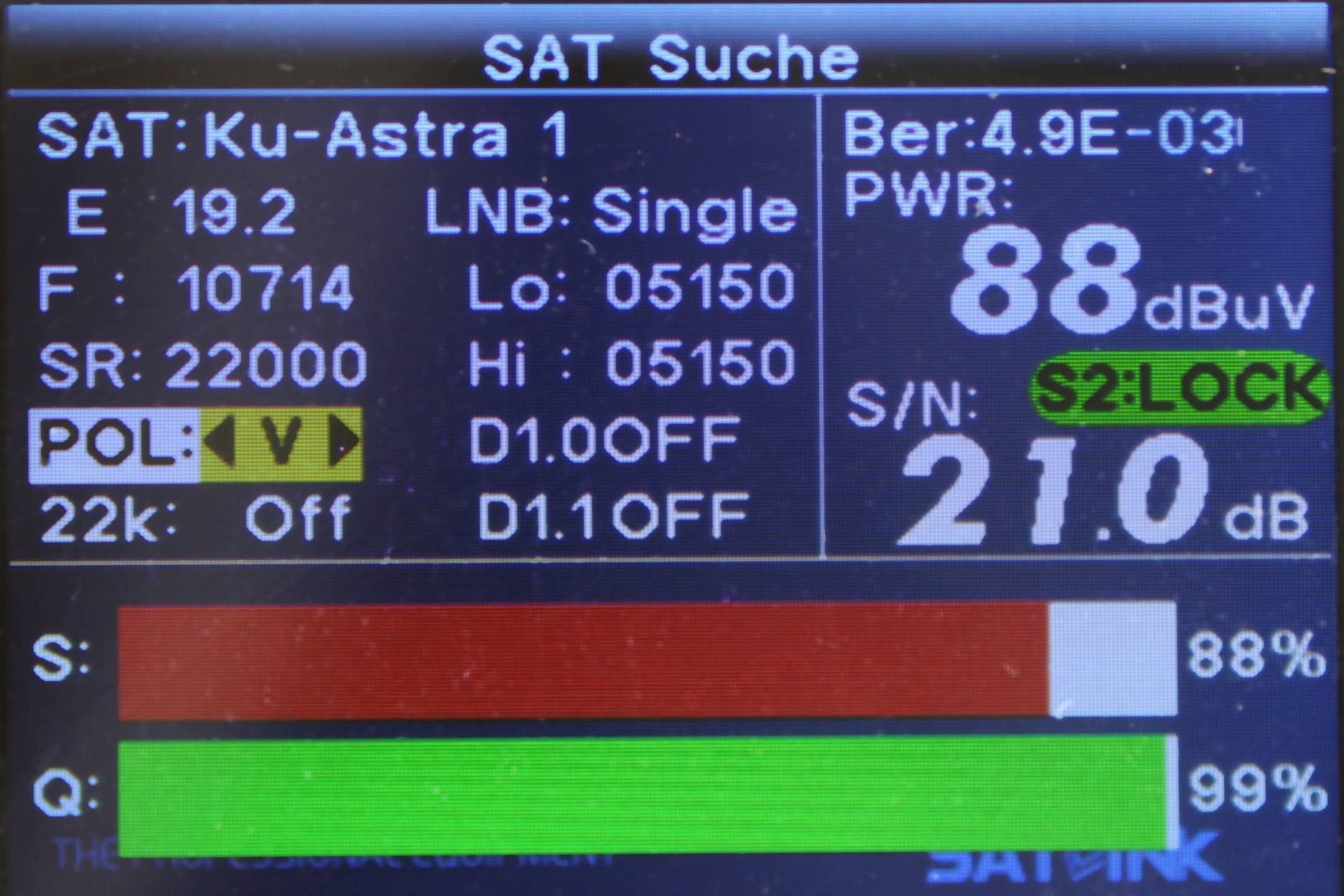 Satellitensch&uuml;ssel Test: Test Satellitenschuessel Schweiger 166