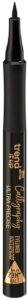 Eyeliner Test: Trend It Up Eyeliner Calligraphy Lining Ultra Precise Waterproof 010 Black