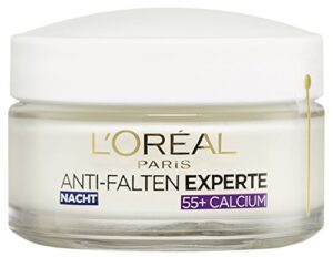 Test Nachtcreme: L'Oréal Paris Anti-Falten Experte Feuchtigkeitspflege Nacht 55+
