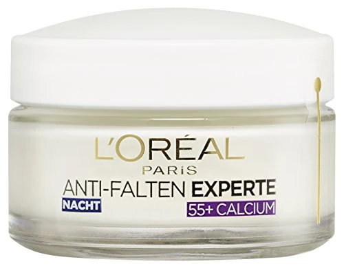 Test Nachtcreme: L'Oréal Paris Anti-Falten Experte Feuchtigkeitspflege Nacht 55+