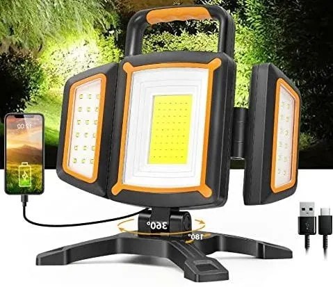 Der beste Baustrahler 315 Test Baustrahler: SYLSTAR LED Strahler Akku 30W