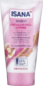 Die beste Enthaarungscreme 24 Enthaarungscreme Test: Isana Dusch Enthaarungscreme