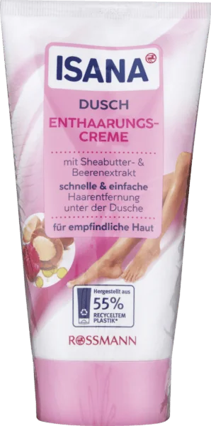 Die beste Enthaarungscreme 107 Enthaarungscreme Test: Isana Dusch Enthaarungscreme