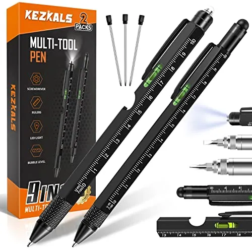 Die besten Geschenke für Papa 3 Test Geschenke für Papa: Kezkals 9 in 1 Kugelschreiber