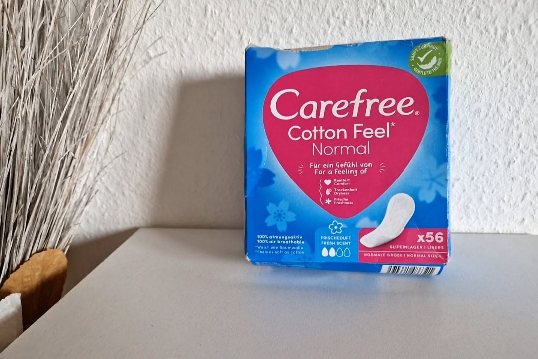 Die beste Slipeinlage 99 Slipeinlage Test: Slipeinlage Carefree Verpackung