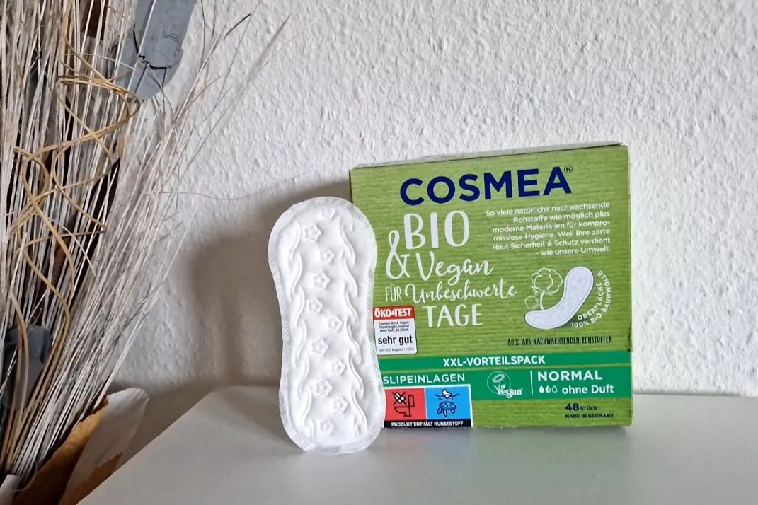 Die beste Slipeinlage 86 Slipeinlage Test: Slipeinlage Cosmea Verpackung