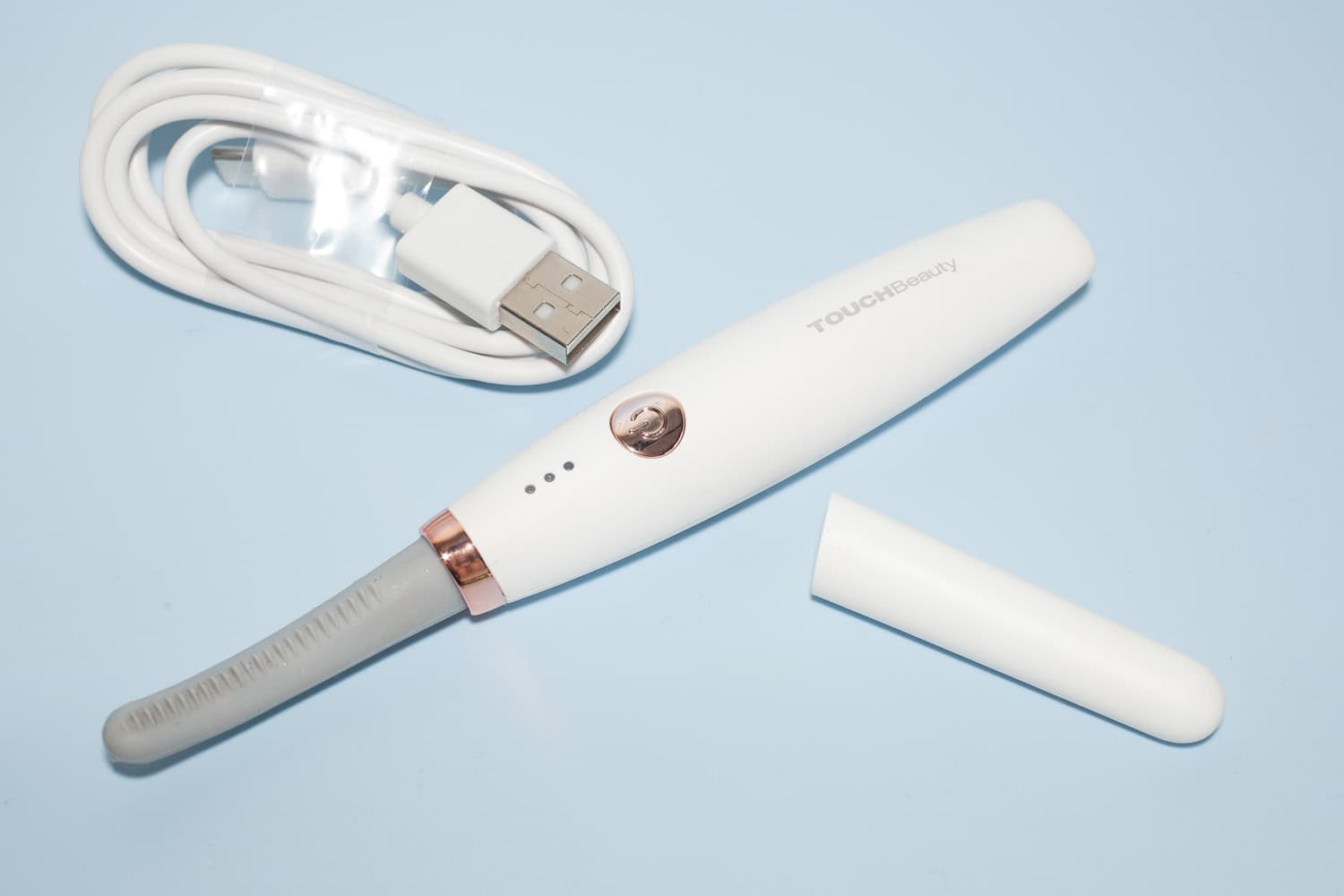 Die beste Wimpernzange 189 Wimpernzange Test: Touchbeauty Silicone Heated Eyelash Curler