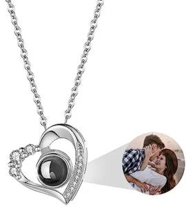 Test personalisierten Geschenke: Easycosy Personalisierte Halskette mit Bild