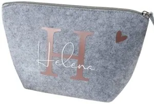 Test personalisierten Geschenke: Handmade Personalisierbare Tasche aus Filz