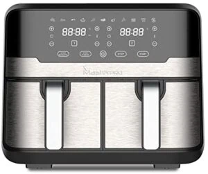 Die beste Heißluftfritteuse mit Doppelkammer 26 Test Heißluftfritteuse: MasterPro Rocket Duo