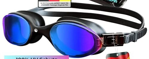 VIEW Schwimmbrille Mit Etui – Gemischte Stärke, Anti-Beschlag, 100% UV-Schutz