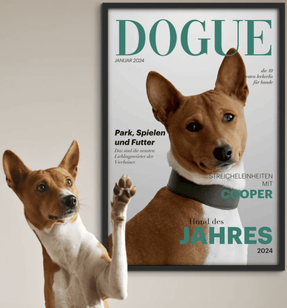 Die besten Geschenke für Hundebesitzer 53 Geschenke für Hundebesitzer Test: Personalisiertes Poster Hundemagazin