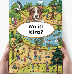 Geschenke für Hundebesitzer: Personalisiertes Hunde-Wimmelbuch