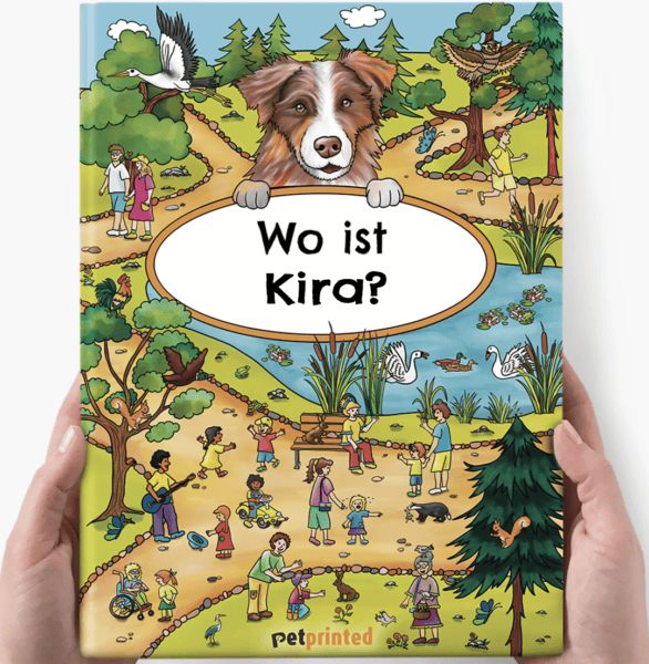 Die besten Geschenke für Hundebesitzer 39 Geschenke für Hundebesitzer: Personalisiertes Hunde-Wimmelbuch