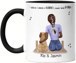 Test Geschenke für Hundebesitzer: Kiddle-Design Hundemama Emaille Tasse