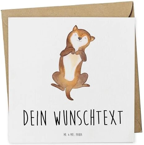 Die besten Geschenke für Hundebesitzer 84 Test Geschenke für Hundebesitzer: Mr. & Mrs. Panda Personalisierte Deluxe Karte Hund