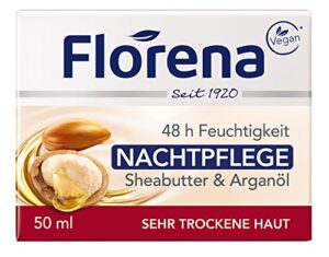 Test Nachtcreme: Florena Nachtpflege Sheabutter & Argan&ouml;l