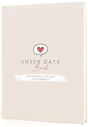Die besten Geschenke zum Jahrestag 16 Test Geschenke zum Jahrestag: Darlena Unser Date Buch | 52 Date Ideen für Paare zum Freirubbeln | Bucket List für Pärchen