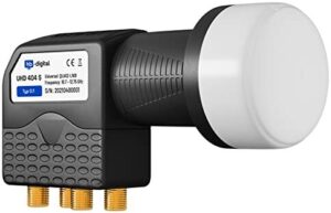 Der beste LNB 26 Test LNB: HB-Digital UHD 404 S
