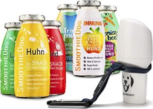 Test Flüssiger Hundesnack als Alternative? SmoothieDog und Doggyroller im Check: SmoothieDog Doggyroller + 6er Mix Probierset