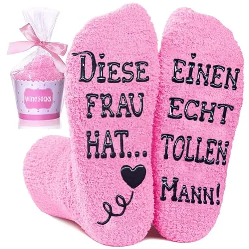 Die besten Geschenke zum Jahrestag 58 Test Geschenke zum Jahrestag: Ueoto Hochzeitstag Geschenke für Frauen Männer Socken mit Spruch