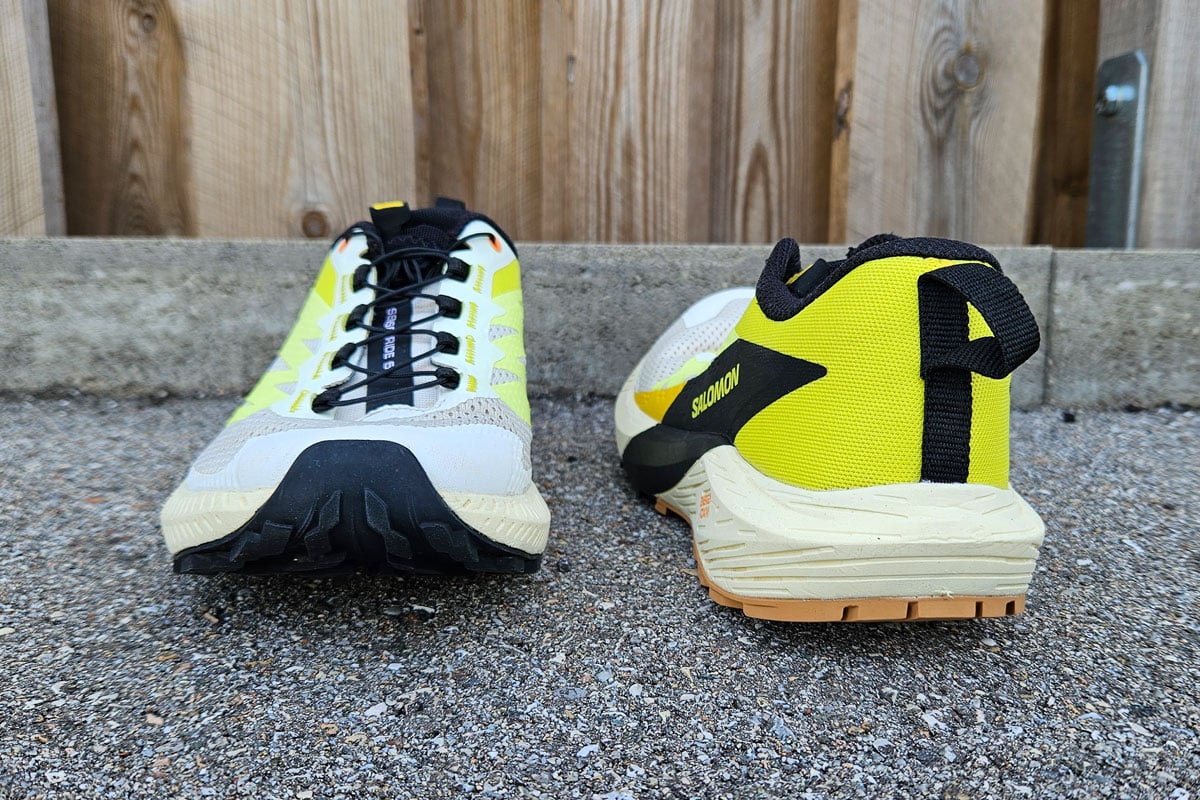 Die besten Trailrunning-Schuhe für Damen 264 Trailrunning-Schuhe Test: Salomon Sense Ride5 Trailrunningschuhe Damen Test So24 Vorne Und Hinten