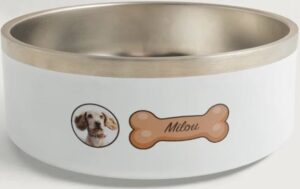Geschenke für Hundebesitzer Test: Heybalu Personalisierter Futternapf