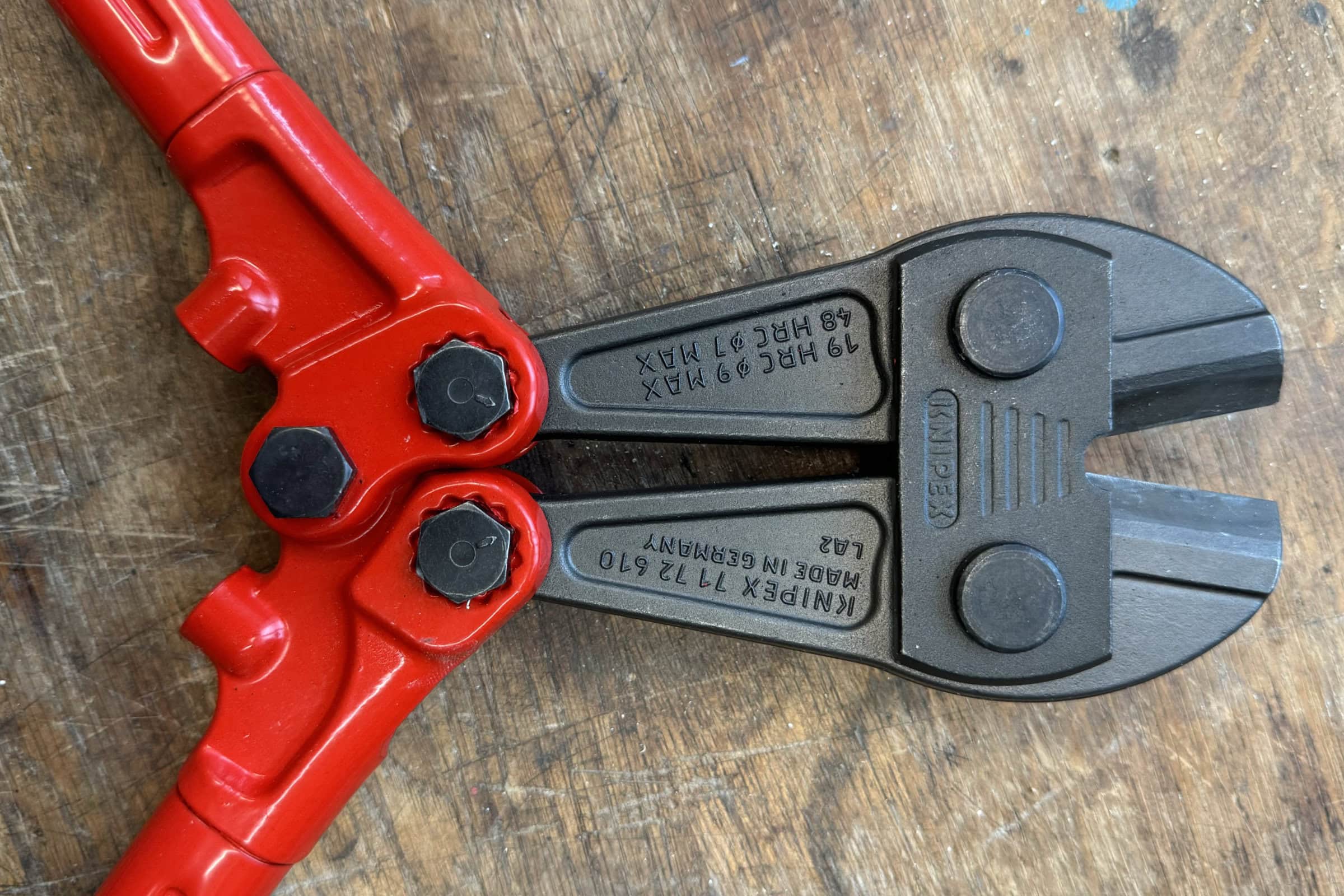 Der beste Bolzenschneider 108 Bolzenschneider Test: Knipex Bolzenschhneider Detail