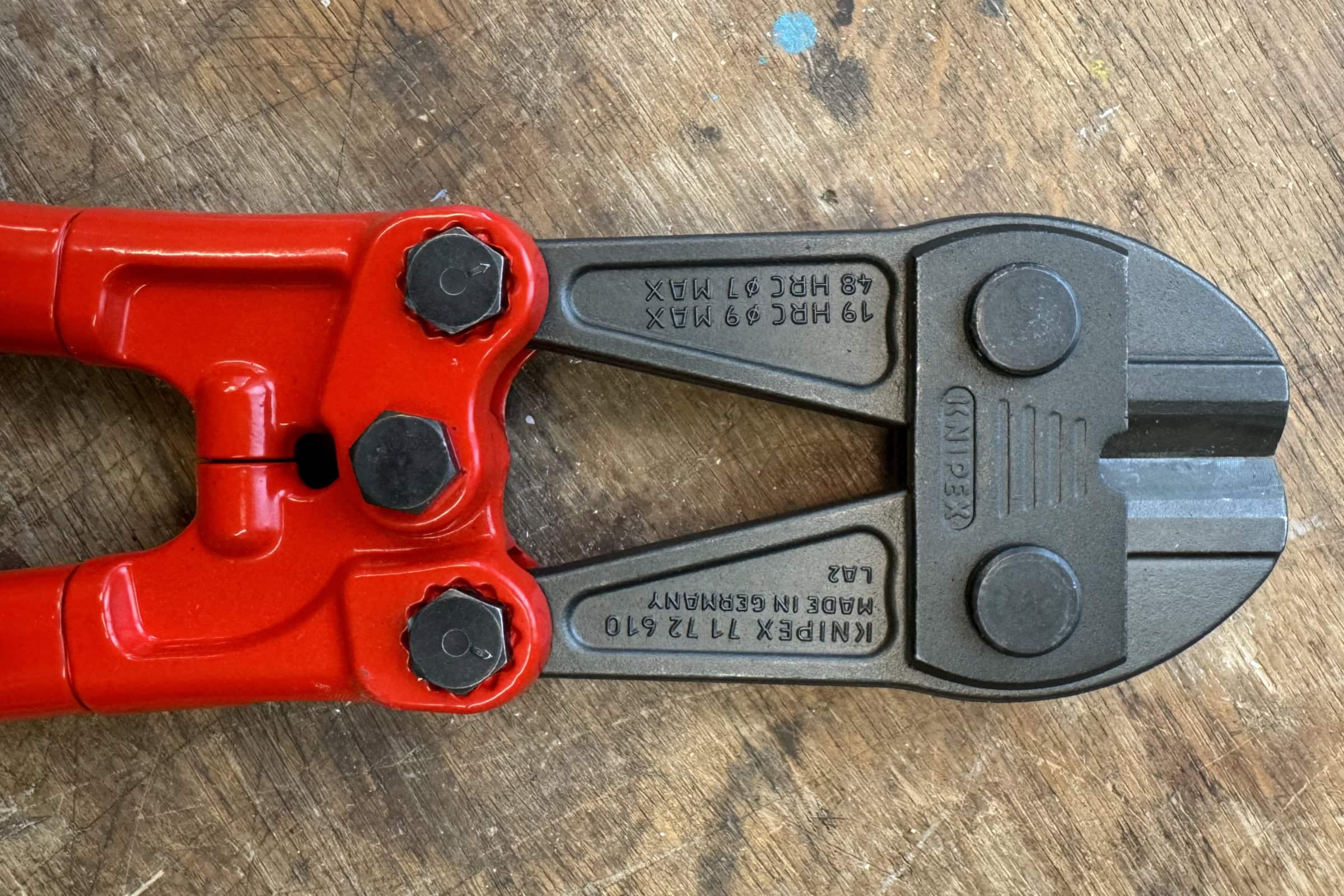 Der beste Bolzenschneider 107 Bolzenschneider Test: Knipex Bolzenschhneider Detail
