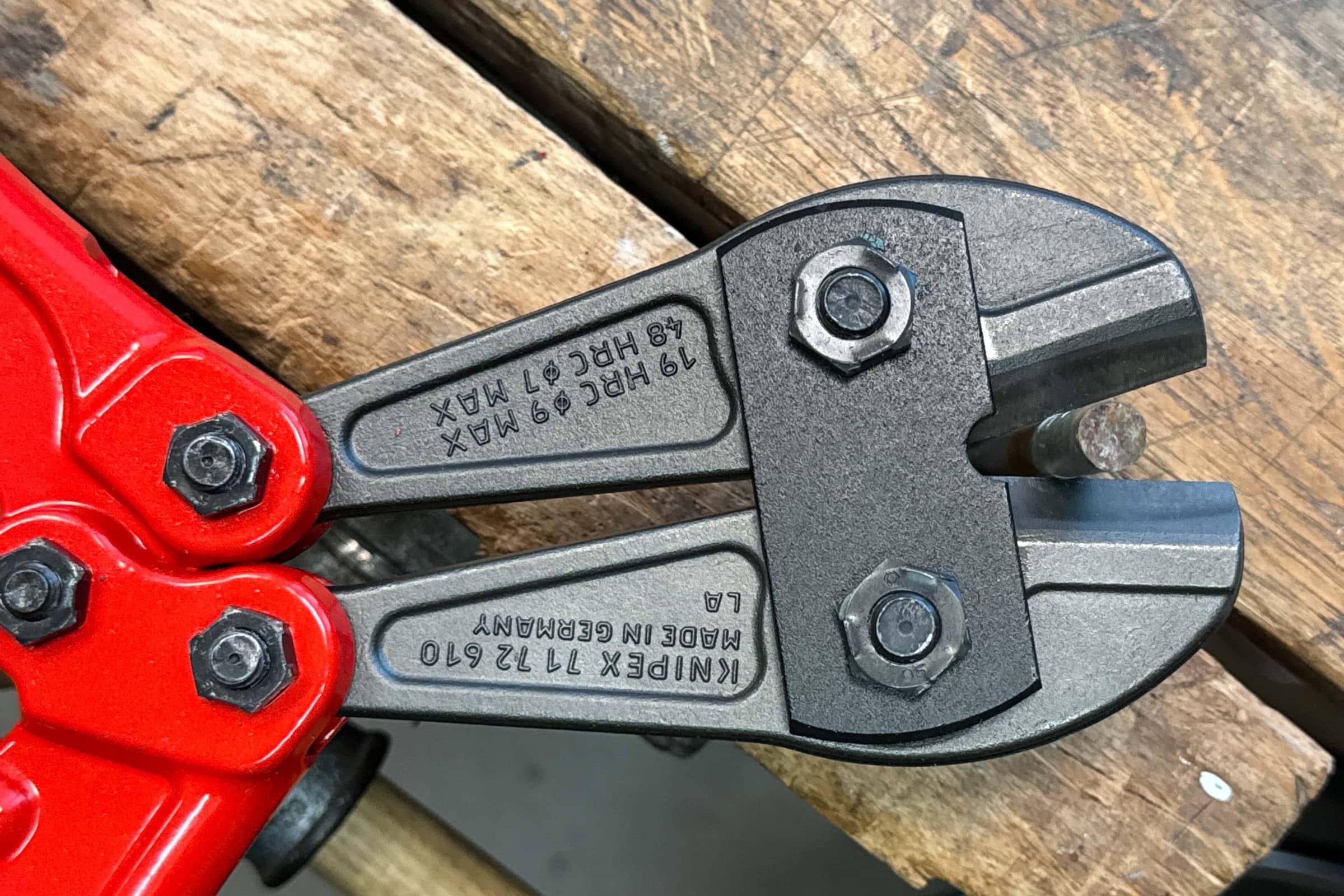 Der beste Bolzenschneider 106 Bolzenschneider Test: Knipex Bolzenschhneider Detail