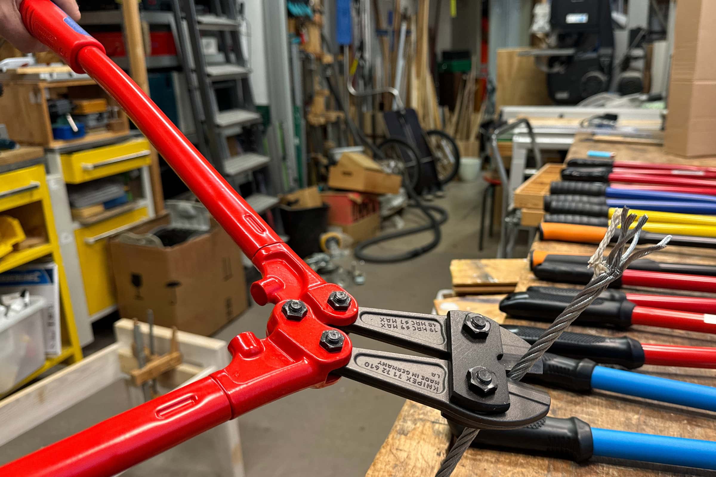 Der beste Bolzenschneider 109 Bolzenschneider Test: Knipex Bolzenschneider