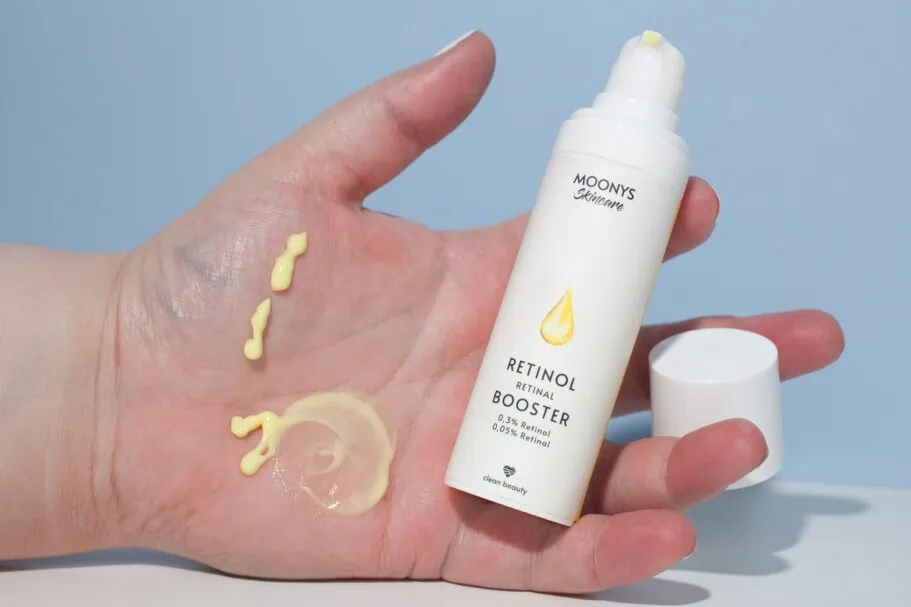 Anti-Aging-Wunderwaffe? Retinal im Check 16 Retinol-Serum Test: Moonys Retinol Retinal Booster