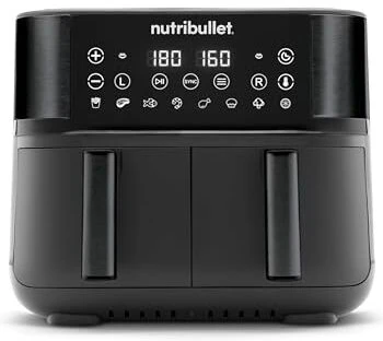 Die beste Heißluftfritteuse mit Doppelkammer 123 Test Heißluftfritteuse: NutriBullet Twin Drawer Air Fryer