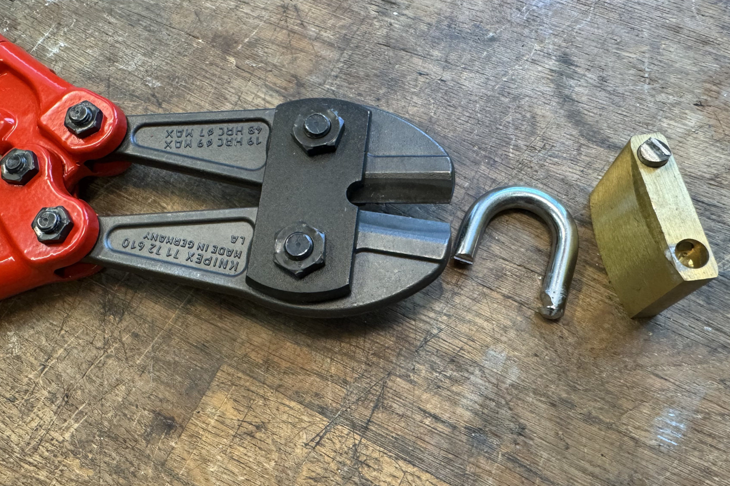 Der beste Bolzenschneider 114 Bolzenschneider Test: Knipex Bolzenschhneider Detail
