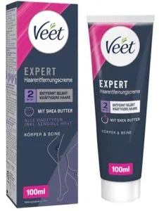 Die beste Enthaarungscreme 18 Test Enthaarungscreme: Veet Expert Haarentfernungscreme